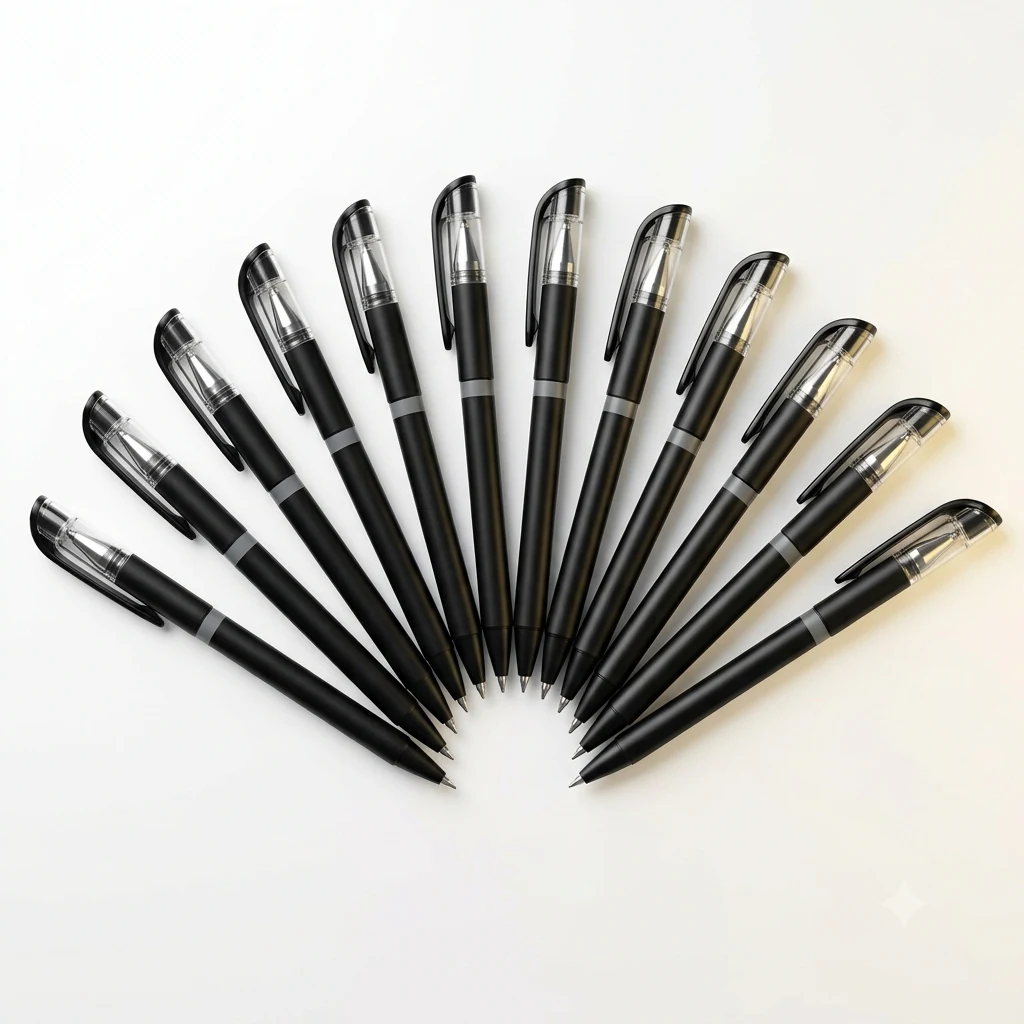 0.5mm 中性筆十入